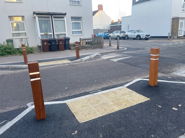 Safer crossing point for Greatfields School pupils installed